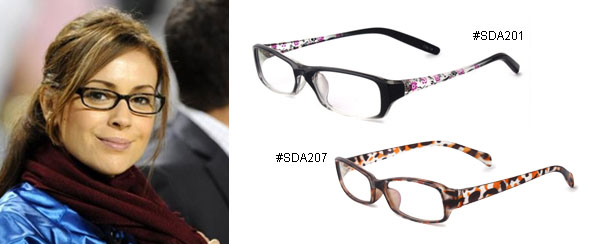 Alyssa Milano eyeglasses Alyssa Milano eyeglasses