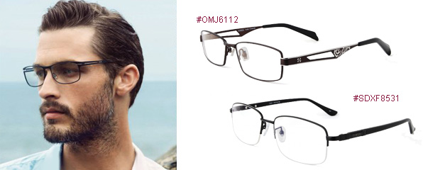 Mens reading glasses designer hot sale frames